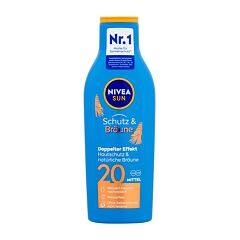Sonnenschutz Nivea Sun Protect & Bronze Sun Lotion SPF20 200 ml