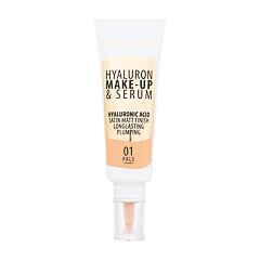 Foundation Dermacol Hyaluron Make-Up & Serum 25 g 01 Pale