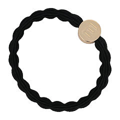 Élastique à cheveux By Eloise London Letter Charms Gold 1 St. E Black