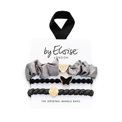 Élastique à cheveux By Eloise London Set Midnight Flight 1 St.