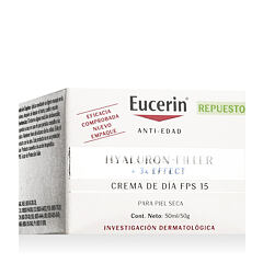Tagescreme Eucerin Hyaluron-Filler + 3x Effect Day Care Nachfüllung SPF15 50 ml