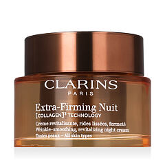 Nachtcreme Clarins Extra-Firming Nuit Wrinkle Smoothing Revitalizing Night Cream Nachfüllbar 50 ml