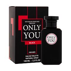 Eau de Toilette New Brand Parfums Prestige Only You Black 100 ml