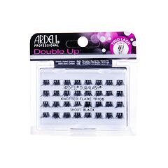 Falsche Wimpern Ardell Double Up  Knotted Trio Lash 32 St. Short Black
