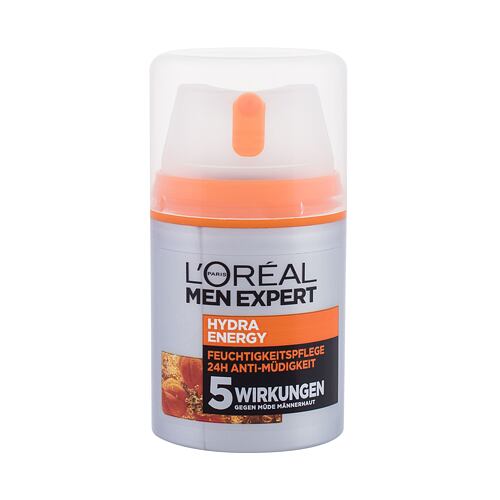 Tagescreme L'Oréal Paris Men Expert Hydra Energy BVB 09 Limited Edition 50 ml Beschädigte Schachtel