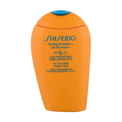 Soin solaire corps Shiseido Anti-Aging Suncare Tanning Emulsion N SPF6 150 ml