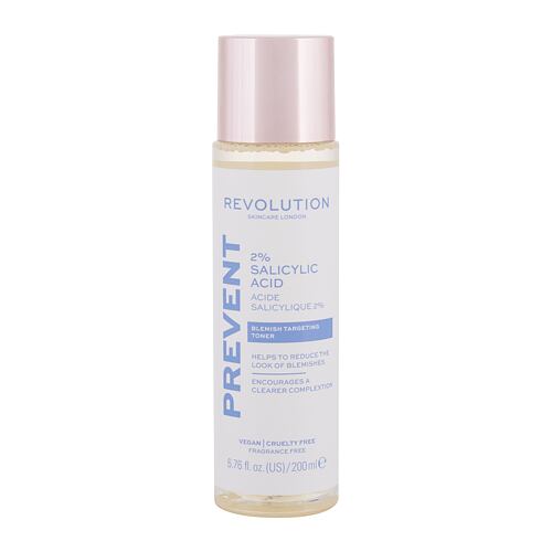 Lotion visage et spray  Revolution Skincare Prevent 2% Salicylic Acid 200 ml flacon endommagé
