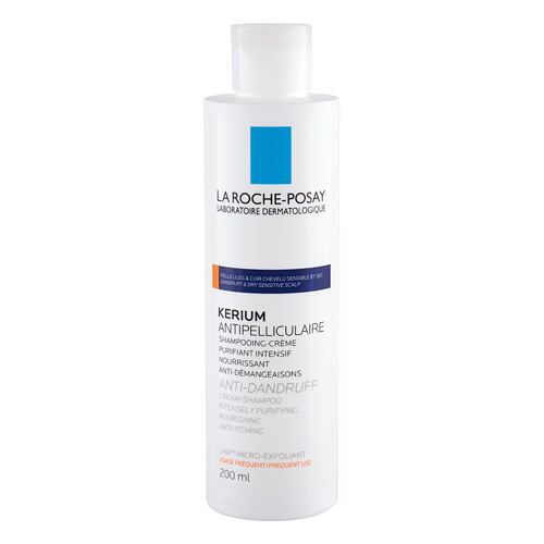 Shampooing La Roche-Posay Kerium AntiDandruff Cream 200 ml boîte endommagée