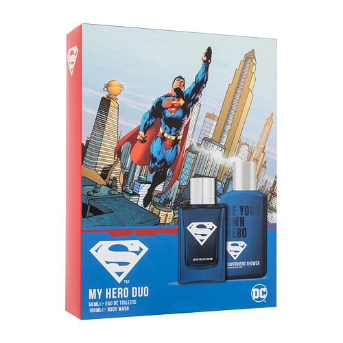 Eau de Toilette DC Comics Superman 50 ml Beschädigte Schachtel Sets