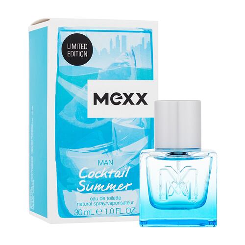 Eau de toilette Mexx Man Cocktail Summer 30 ml boîte endommagée