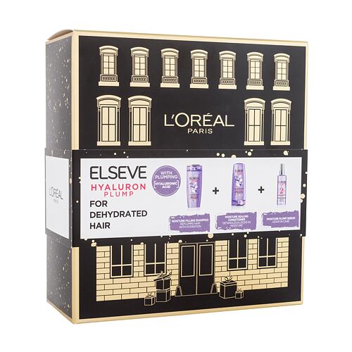 Shampoo L'Oréal Paris Elseve Hyaluron Plump 250 ml Beschädigte Schachtel Sets