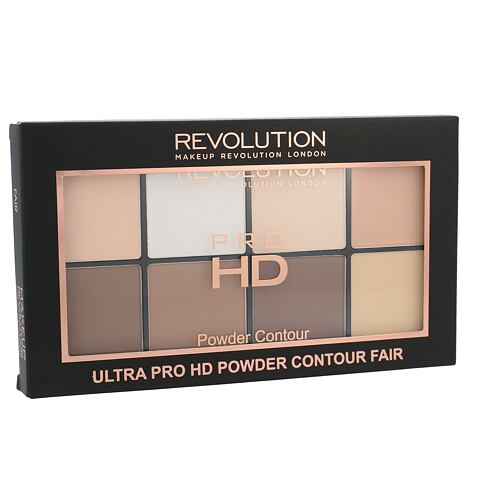 Palette contouring Makeup Revolution London Ultra Pro HD Powder Contour Palette 20 g Fair boîte endo
