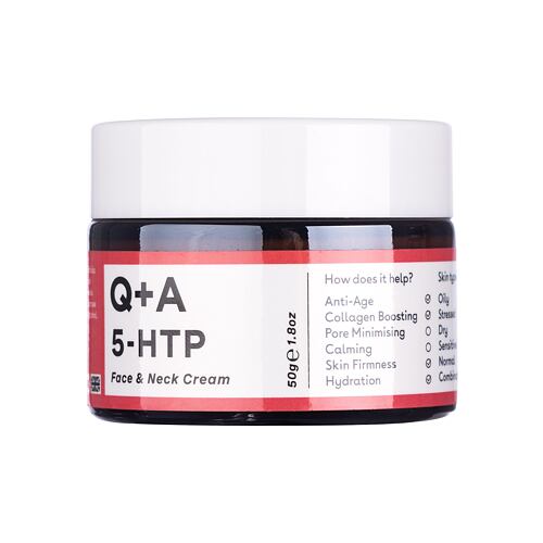 Crème de jour Q+A 5 - HTP Face & Neck 50 g boîte endommagée