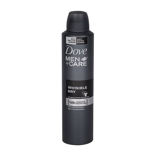 Antiperspirant Dove Men + Care Invisible Dry 48h 250 ml flacon endommagé