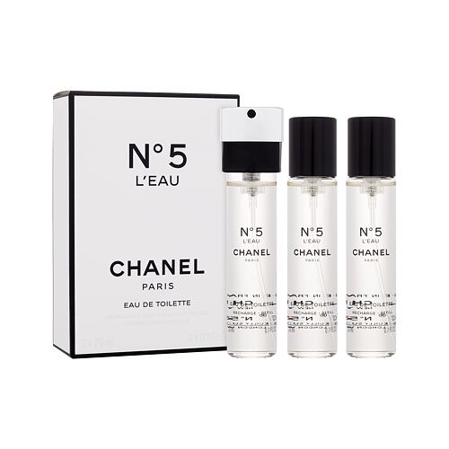 Eau de Toilette Chanel N°5 L´Eau Nachfüllung 3x20 ml
