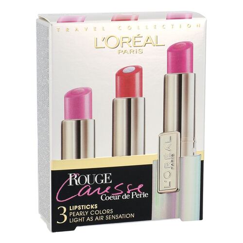 Rouge à lèvres L'Oréal Paris Rouge Caresse 4,5 g 10 Candy & Cherie Sets