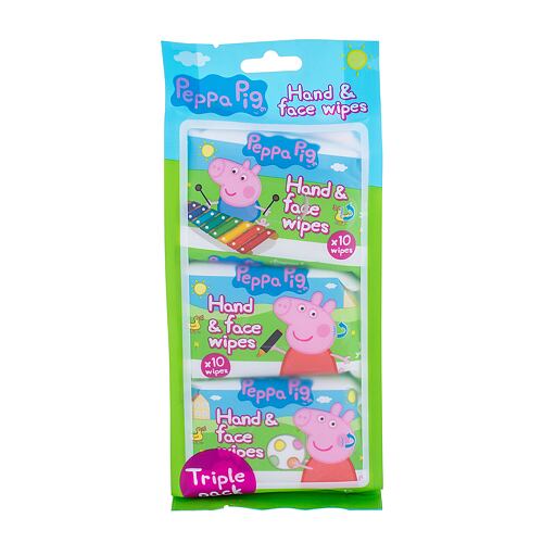 Lingettes nettoyantes Peppa Pig Peppa Hand & Face Wipes 30 St.
