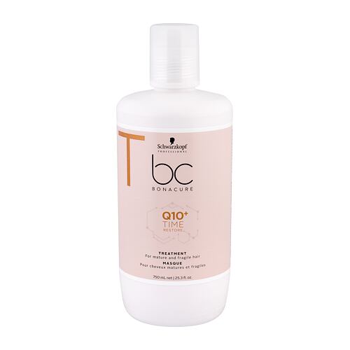 Masque cheveux Schwarzkopf Professional BC Bonacure Q10+ Time Restore 750 ml