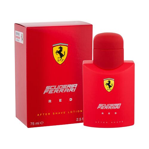Lotion après-rasage Ferrari Scuderia Ferrari Red 75 ml boîte endommagée
