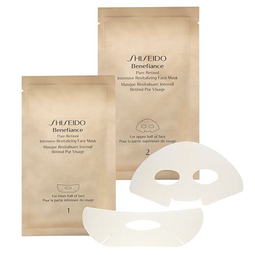 Gesichtsmaske Shiseido Benefiance Pure Retinol 4 St. Beschädigte Schachtel