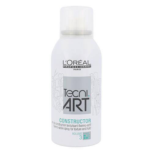 Cheveux fins et sans volume L'Oréal Professionnel Tecni.Art Constructor 150 ml flacon endommagé