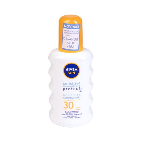 Sonnenschutz Nivea Sun Sensitive Protect Soothes SPF30 200 ml
