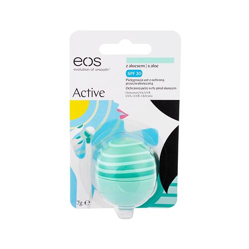 Baume à lèvres EOS Active SPF30 7 g Aloe sans boîte