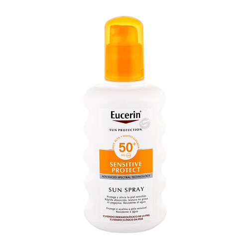 Sonnenschutz Eucerin Sun Sensitive Protect Sun Spray SPF50+ 200 ml