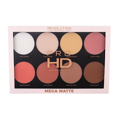 Poudre Makeup Revolution London Pro HD Amplified Palette 32 g Mega Matte boîte endommagée