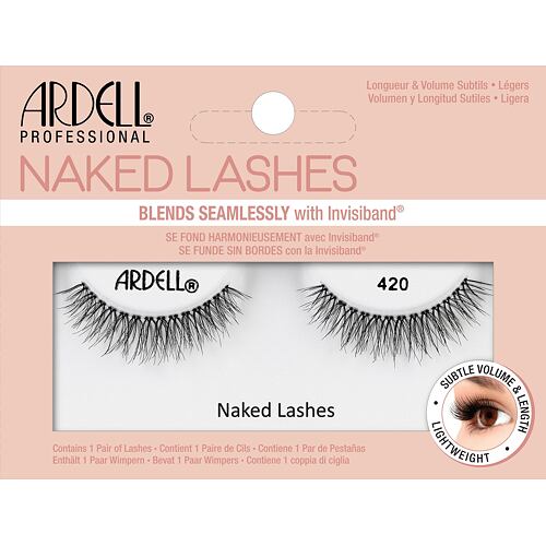 Falsche Wimpern Ardell Naked Lashes 420 1 St. Black