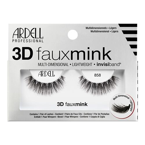 Faux cils Ardell 3D Faux Mink 858 1 St. Black