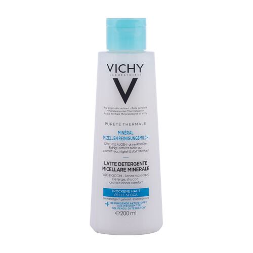 Reinigungsmilch Vichy Pureté Thermale Mineral Milk For Dry Skin 200 ml