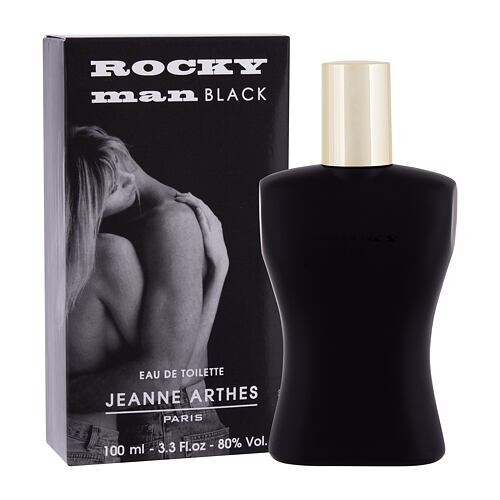 Eau de toilette Jeanne Arthes Rocky Man Black 100 ml boîte endommagée