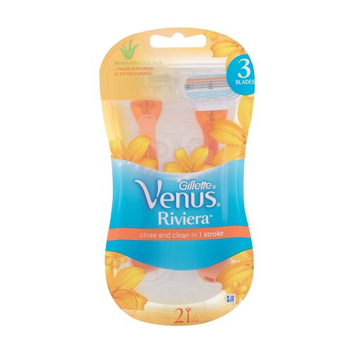 Rasierer Gillette Venus Riviera 2 St. Beschädigte Verpackung