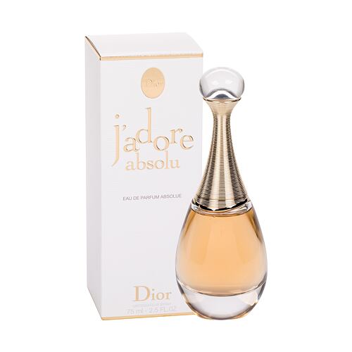 Eau de parfum Christian Dior J'adore Absolu 75 ml flacon endommagé