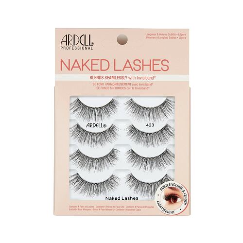 Falsche Wimpern Ardell Naked Lashes 423 4 St. Black