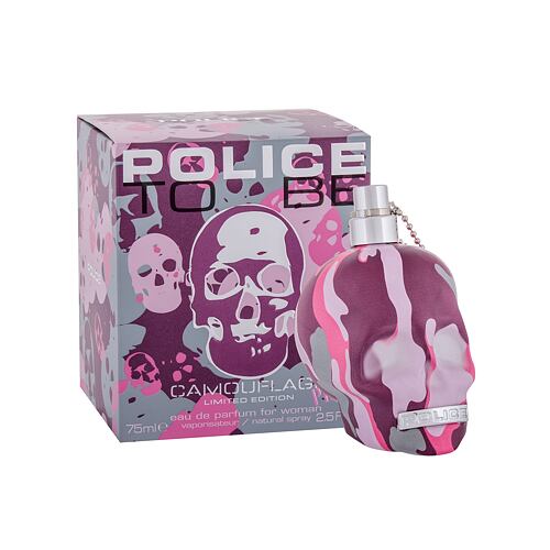 Eau de parfum Police To Be Camouflage Pink 75 ml boîte endommagée