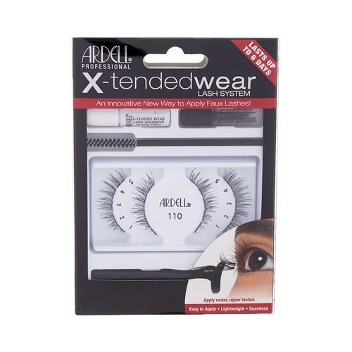 Faux cils Ardell X-Tended Wear Lash System 110 1 St. Black