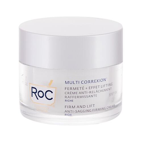 Crème de jour RoC Multi Correxion Firm And Lift Anti-Sagging Firming Cream Rich 50 ml boîte endommag