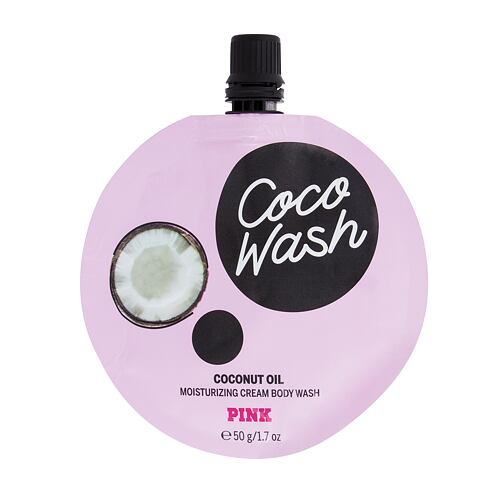 Duschcreme Pink Coco Wash Coconut Oil Cream Body Wash Travel Size 50 ml