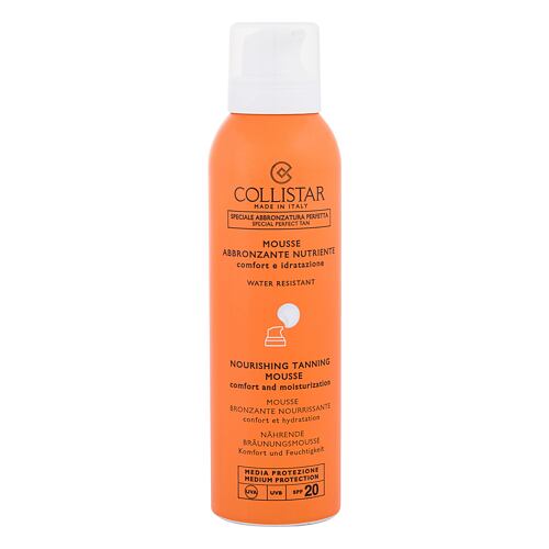 Soin solaire corps Collistar Special Perfect Tan Nourishing Tanning Mousse SPF20 200 ml