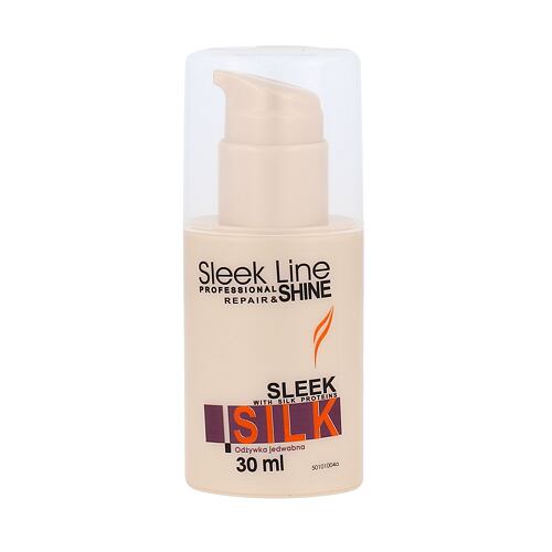 Conditioner Stapiz Sleek Line Silk 30 ml Beschädigtes Flakon
