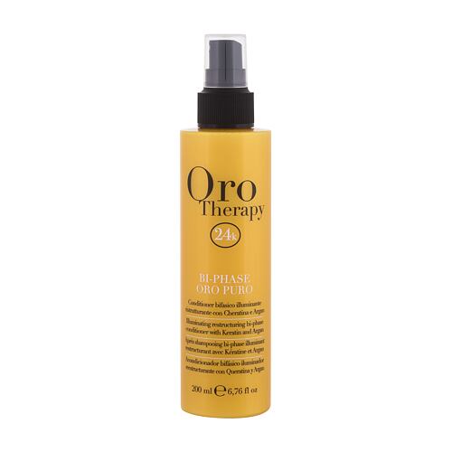  Après-shampooing Fanola Oro Therapy 24K Oro Puro Bi-Phase 200 ml flacon endommagé