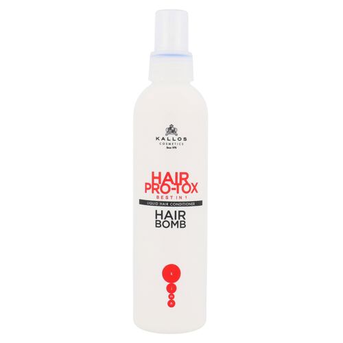  Après-shampooing Kallos Cosmetics Hair Pro-Tox Hair Bomb 200 ml flacon endommagé