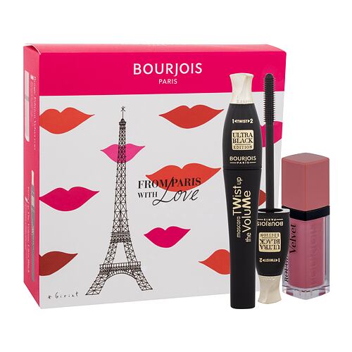 Mascara BOURJOIS Paris From Paris With Love 8 ml 52 Ultra Black Beschädigte Schachtel Sets
