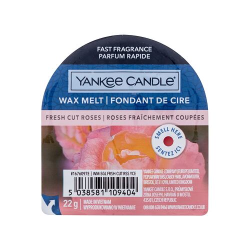 Duftwachs Yankee Candle Fresh Cut Roses 22 g Beschädigte Verpackung