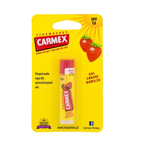 Lippenbalsam Carmex Strawberry SPF15 4,25 g