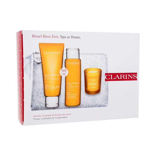 Baume corps Clarins Spa At Home 200 ml boîte endommagée Sets