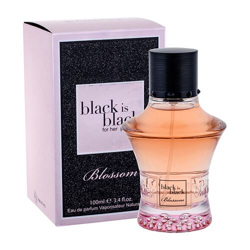 Eau de Parfum Nuparfums Black is Black Blossom 100 ml Beschädigte Schachtel