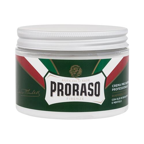 Soin avant rasage PRORASO Green Pre-Shave Cream 300 ml